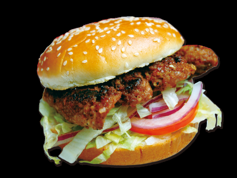 Turkish Kofte Lamb Burger