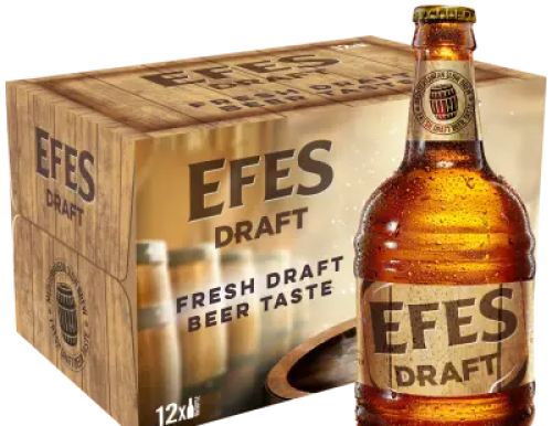 Efes純生樽裝500毫升(12瓶一箱)